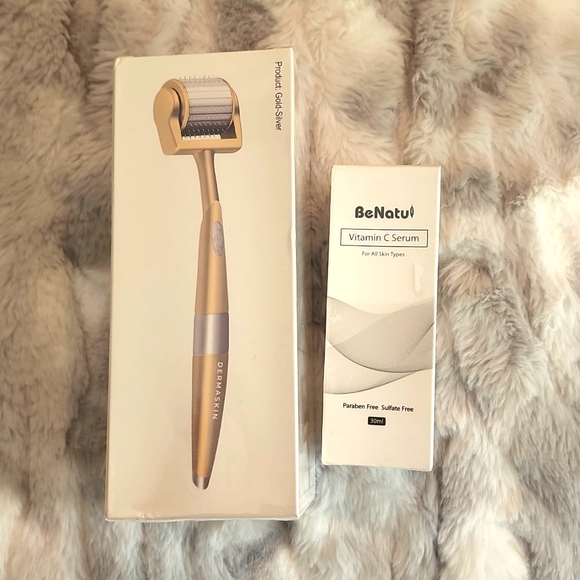DermaSkin Beauty - 2.00mm roller * Vitamin C Serum - Picture 1 of 8